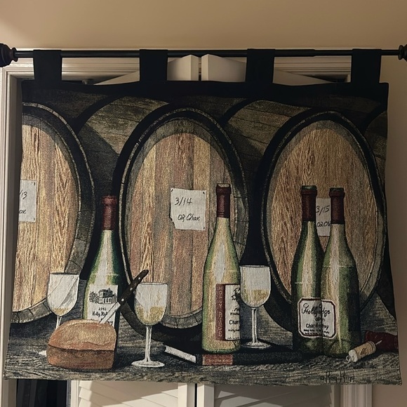 Other - Wine tapestry wall hanging.